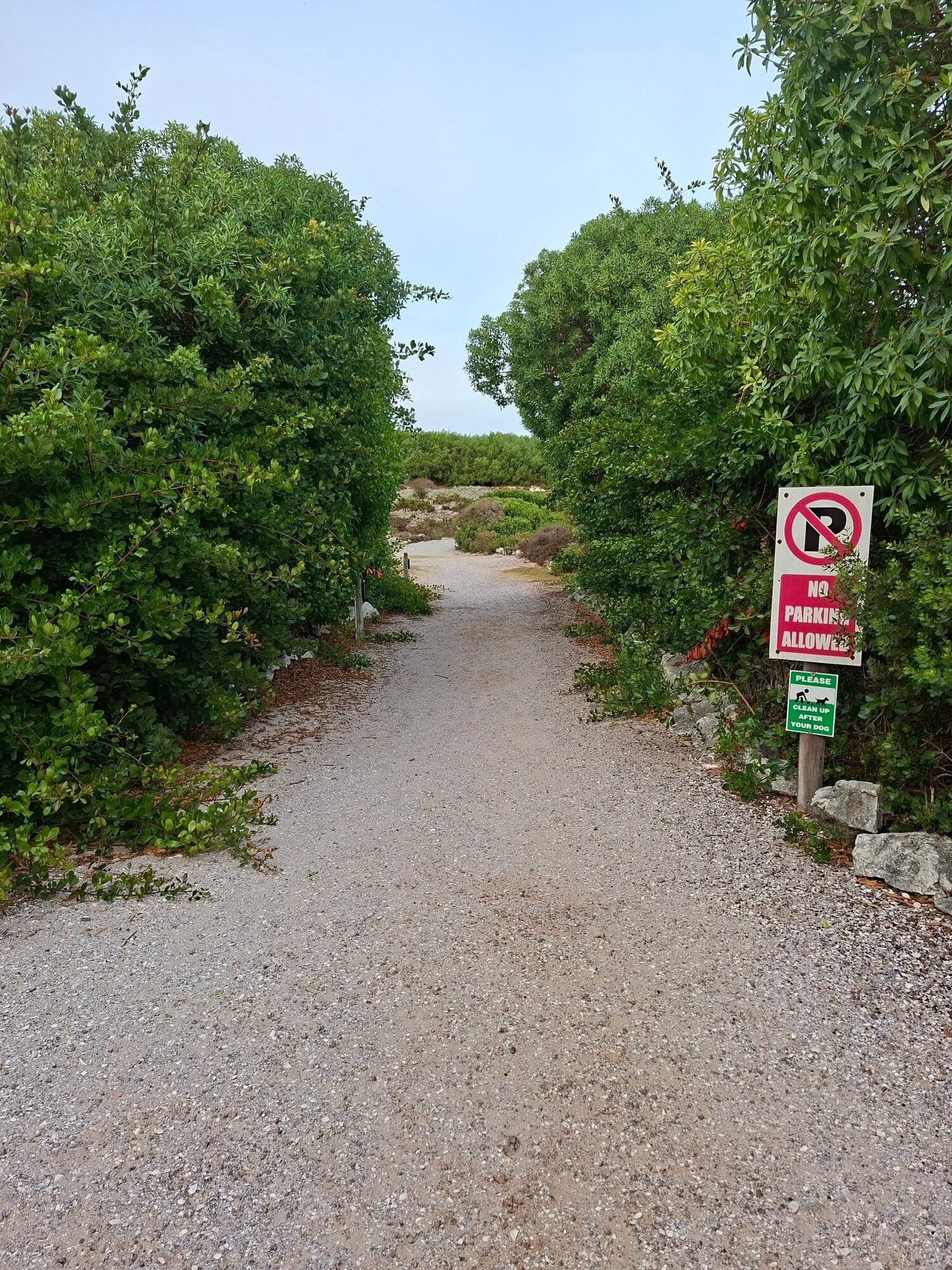 Entrance to 16 Mile beach from our home Songbird in Yzerfontein