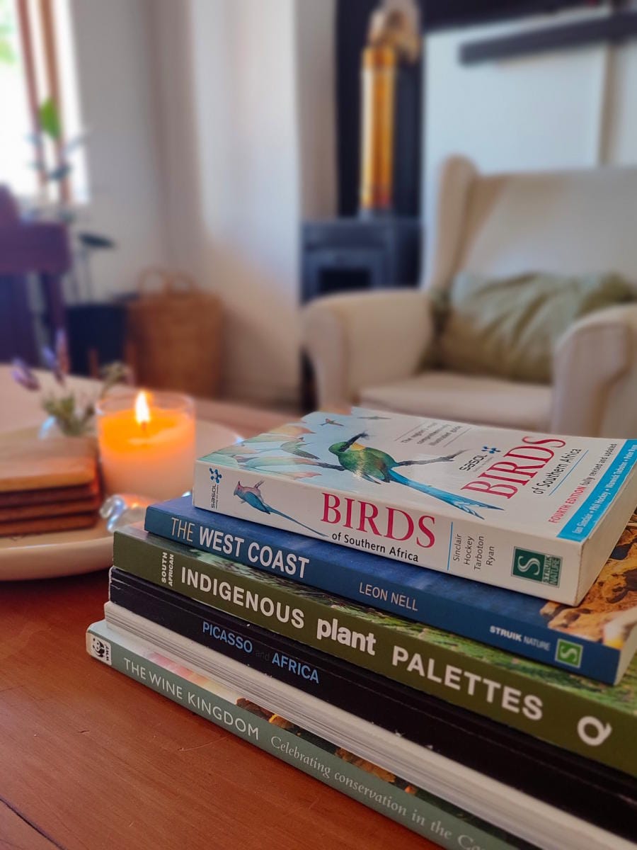 cozy interior of cottage in yzerfontein